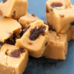 Award Winning Rum & Raisin Fudge