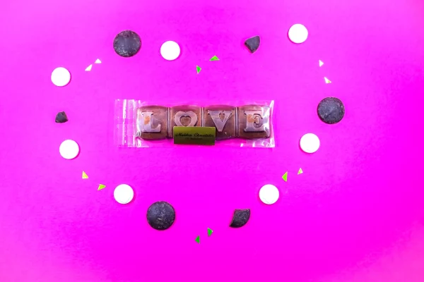 Maldon Love - Dark chocolate mint filled bar - Image 2